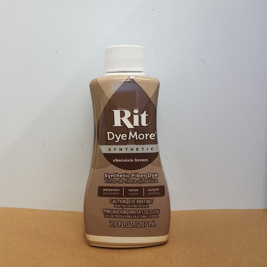Rit Dye Rit Fabric Liquid Dye Synthetic 7oz (207ml) Dyemore - Chocolate Brown