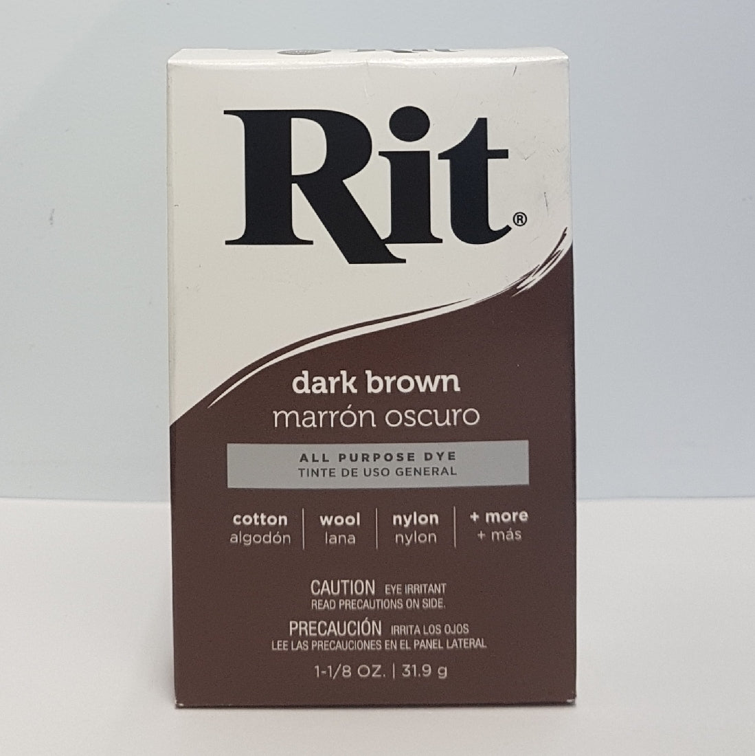 Rit Dye Rit Fabric Powder Dye All-purpose 1.125oz (31.9g) Dark Brown ...