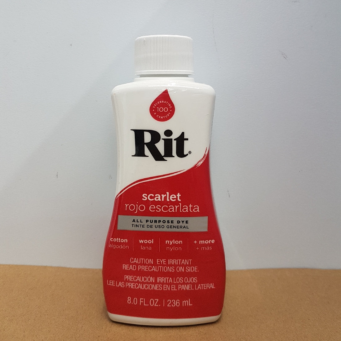 Rit Dye Rit Fabric Liquid Dye All-purpose 8oz (236ml) Scarlet – Offline ...