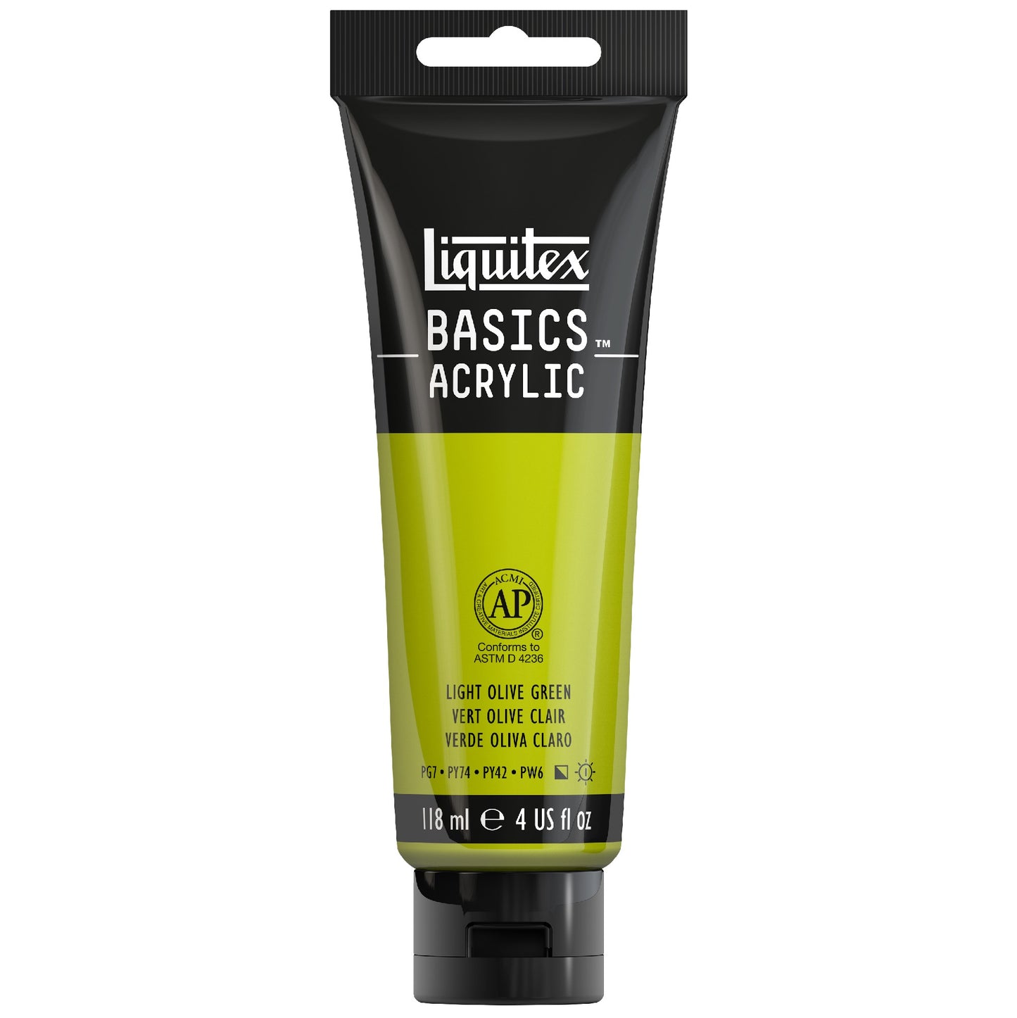 Liquitex Basics Acrylic 118ml Light Olive Green