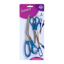 Scissors - Office 2pk 130, 200mm