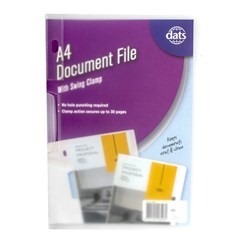 Report File A4 With Swing Clamp