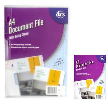 Report File A4 With Swing Clamp