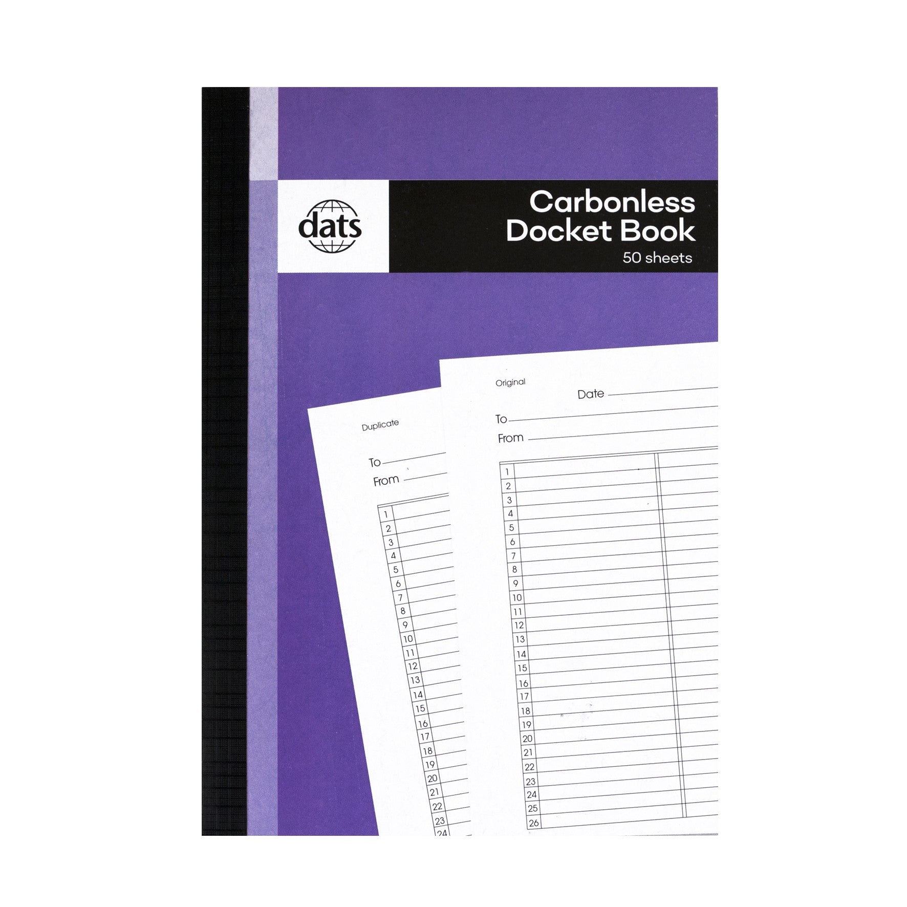 Docket Book 50 Sheets