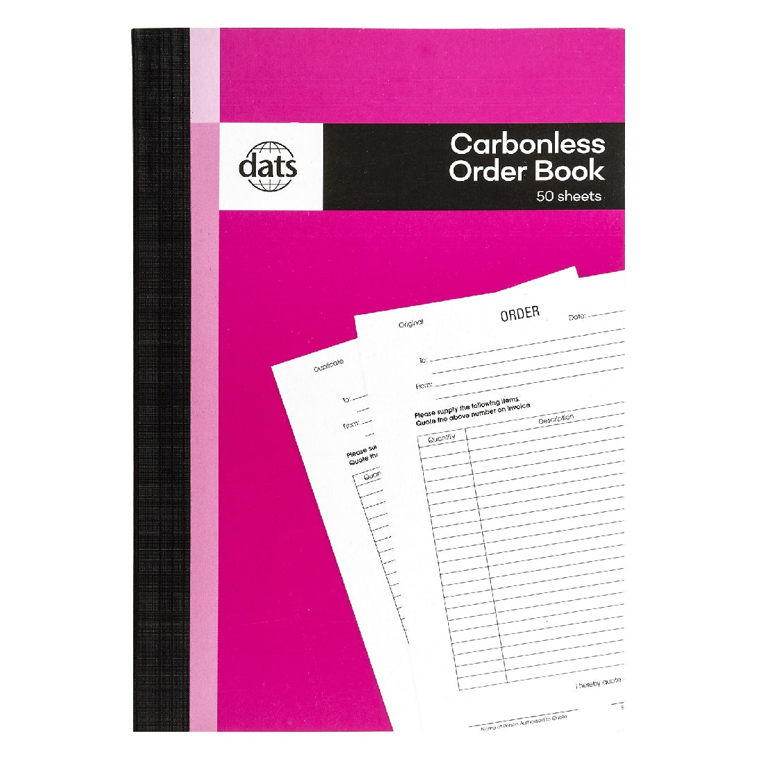 Order Book 50 Sheets