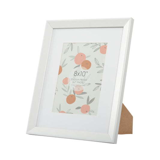 Finny 8x10 Inch White With 5x7 Inch Opening