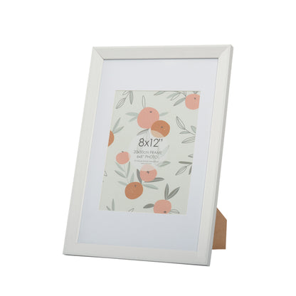 Finny 8x12 Inch White With 6x8 Inch Opening