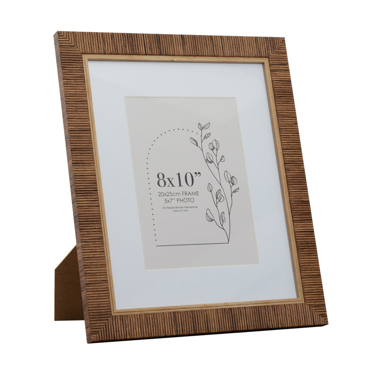 Aria 8x10 Inch Teak with 5x7 Inch Opening