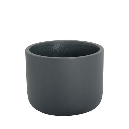 Reese Planter Pot 17 X 13cm Charcoal