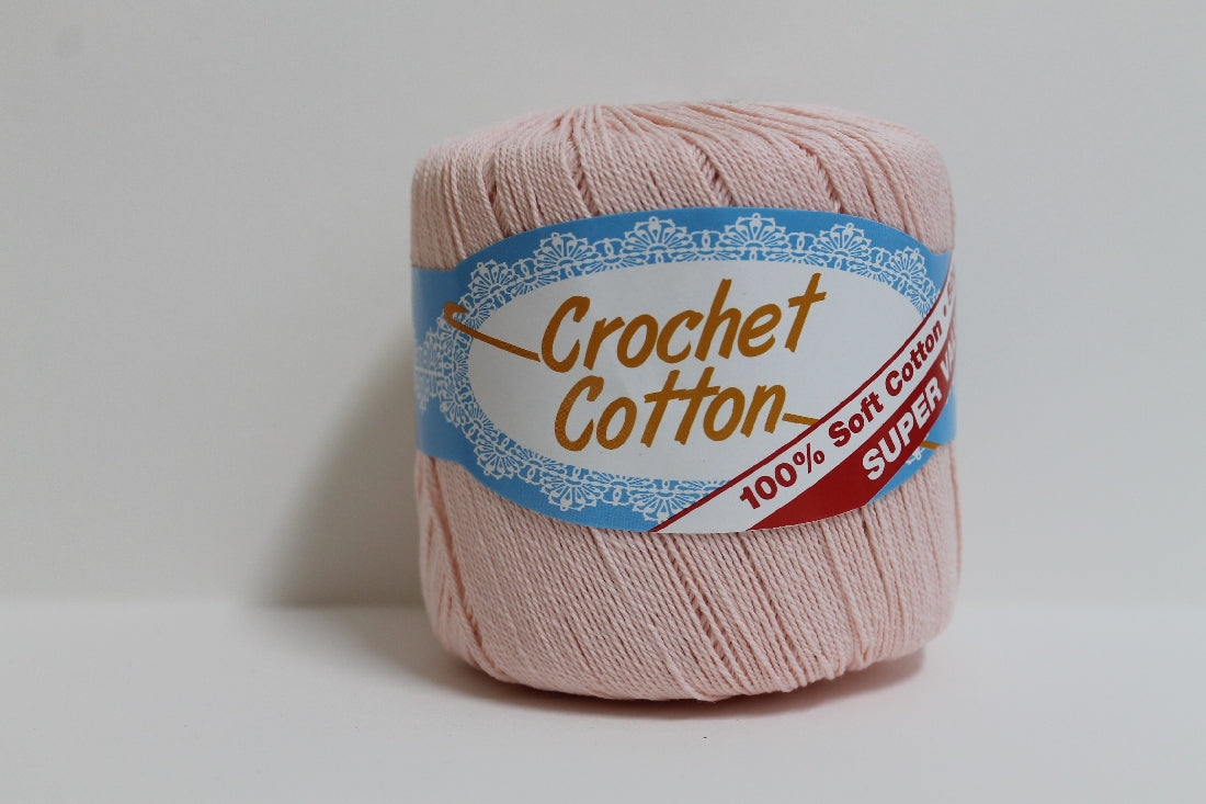 Crochet Cotton 4ply 50g Apricot
