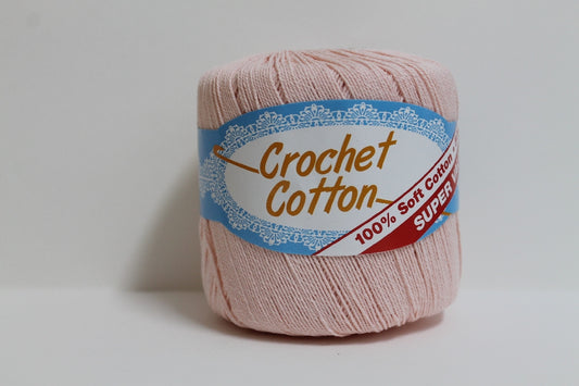 Crochet Cotton 4ply 50g Apricot