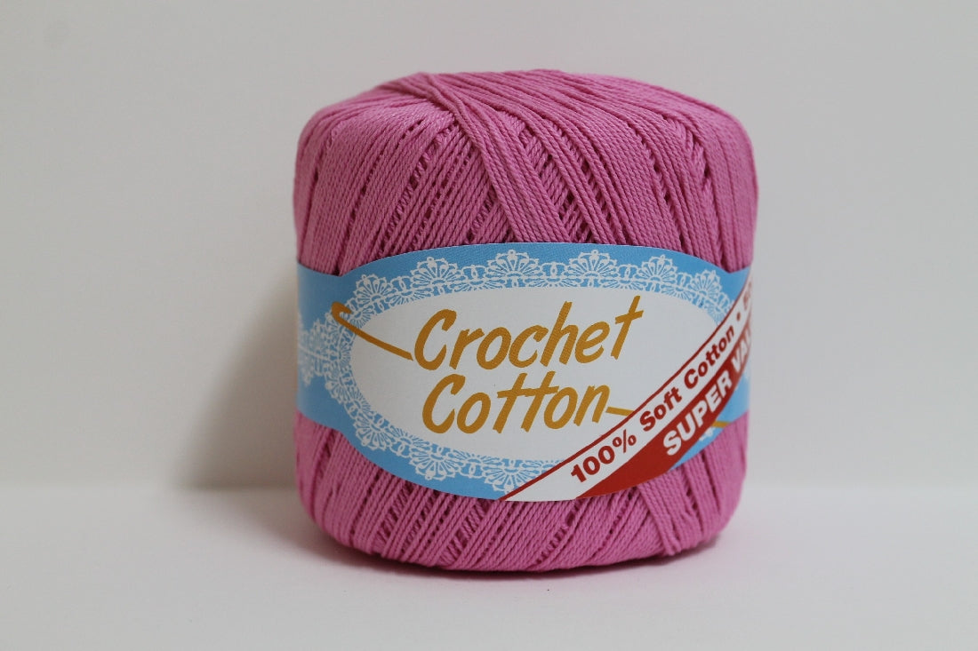 Crochet Cotton 4ply 50g Dusty Pink