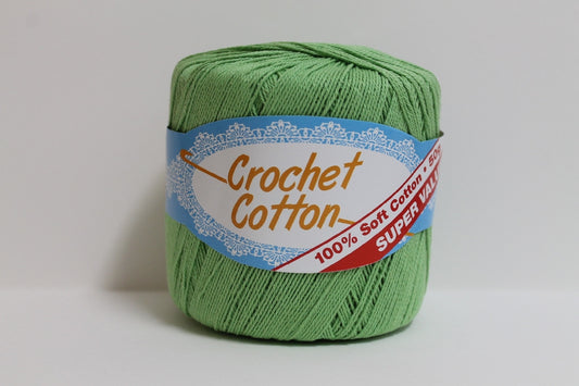 Crochet Cotton 4ply 50g Sage