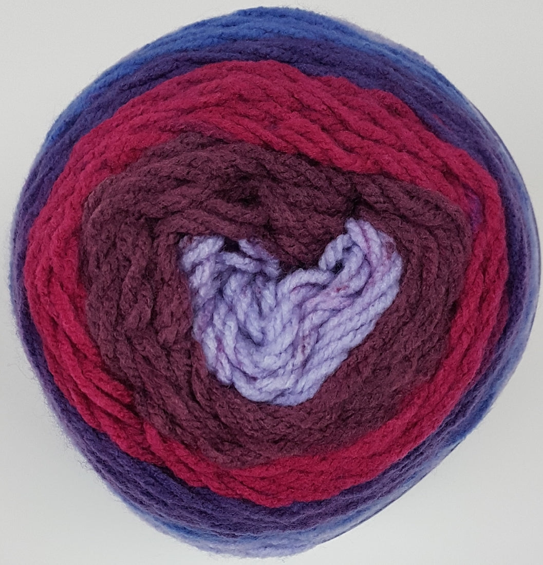 Muffin Yarn 8ply 200g Boysenberry