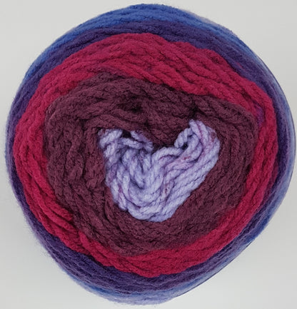 Muffin Yarn 8ply 200g Boysenberry