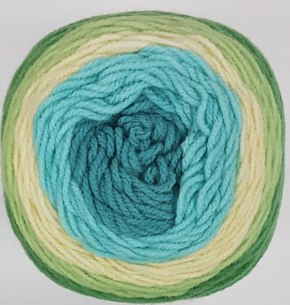Muffin Yarn 8ply 200g Northern Lights