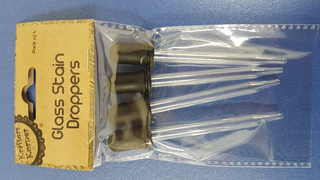 Craft Glass Stain Droppers/4