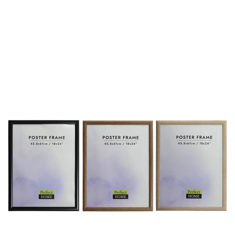Newport 18x24 Poster Frame 3 Assorted Colours