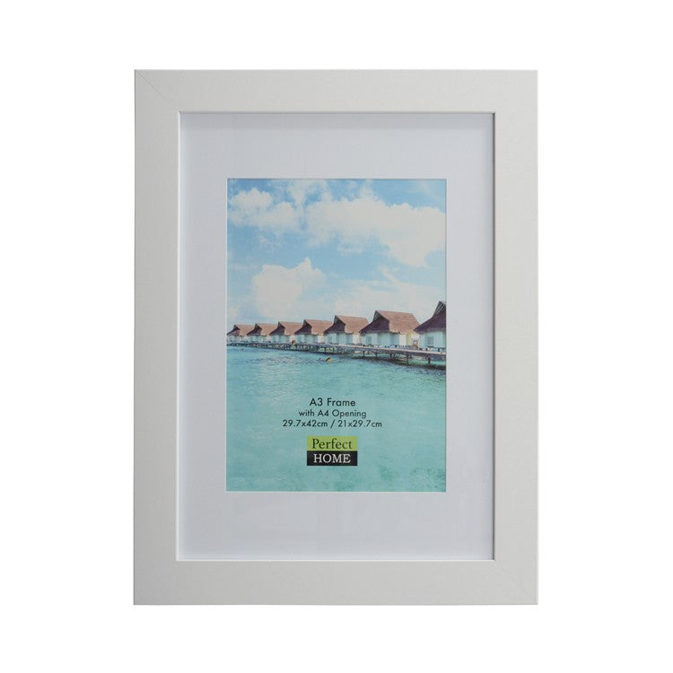 Brighton A3 Frame With A4 Opening White