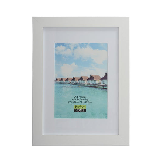 Brighton A3 Frame With A4 Opening White