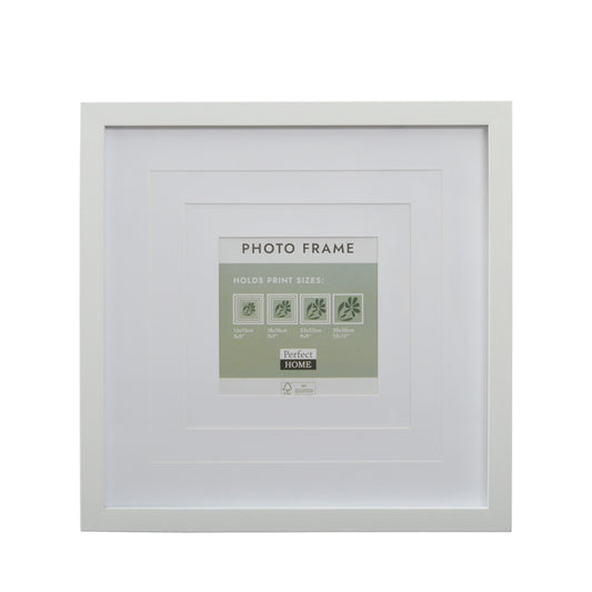 Oxford 12x12 Inch White with 5x5 7x7 or