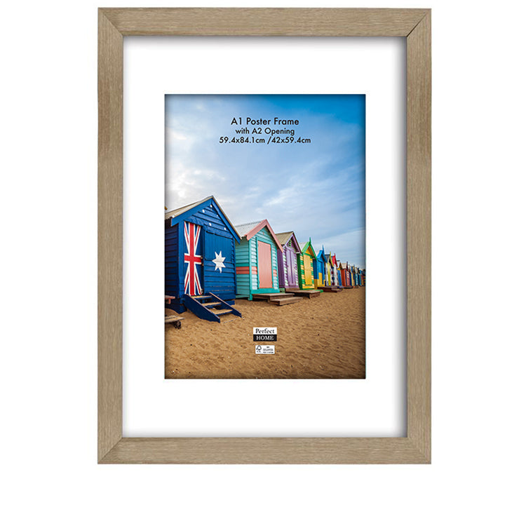 Brighton A1 Frame with A2 Opening Oak FSC Mix