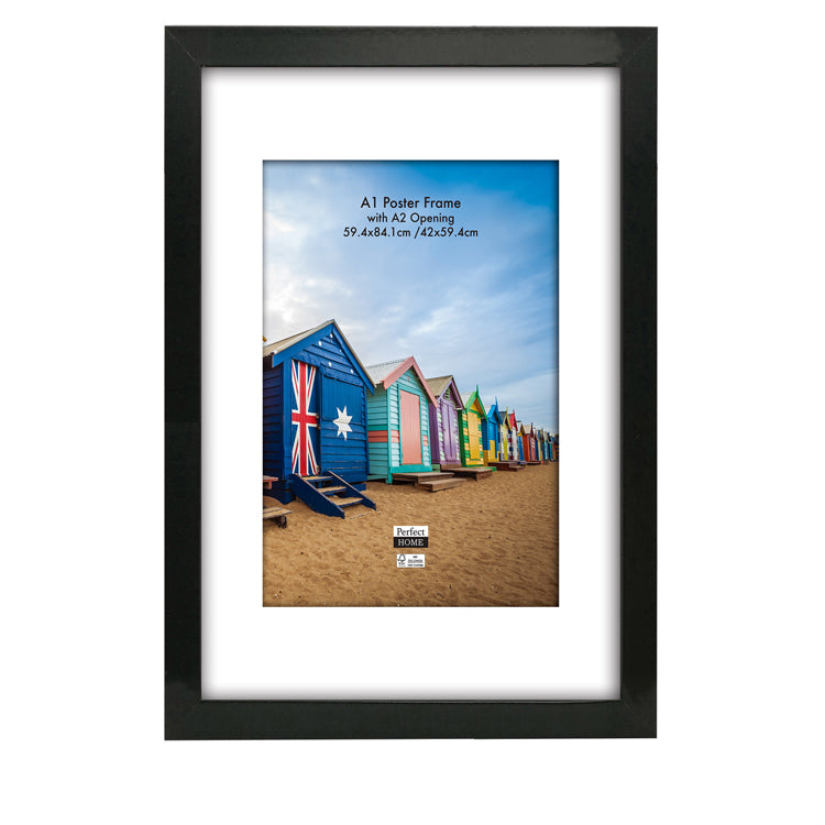Brighton A1 Frame with A2 Opening Black FSC Mix