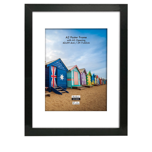 Brighton A2 Frame with A3 Opening Black FSC Mix