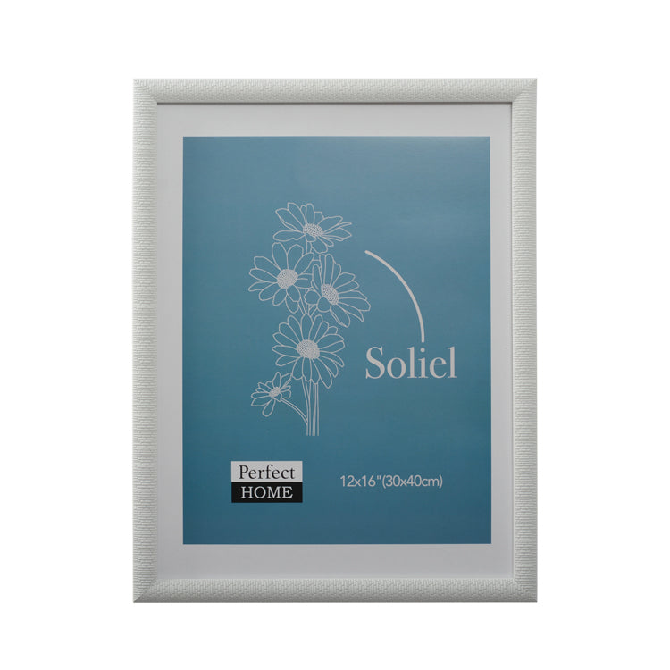 Soleil 12x16 Inch White