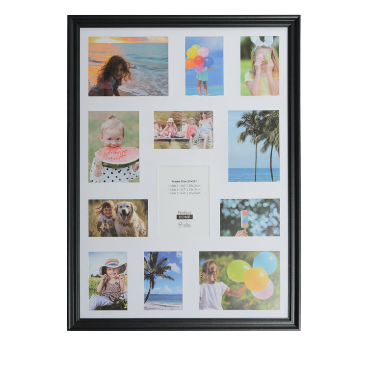 Retreat 20x28 Inch Black with Assorted Openings