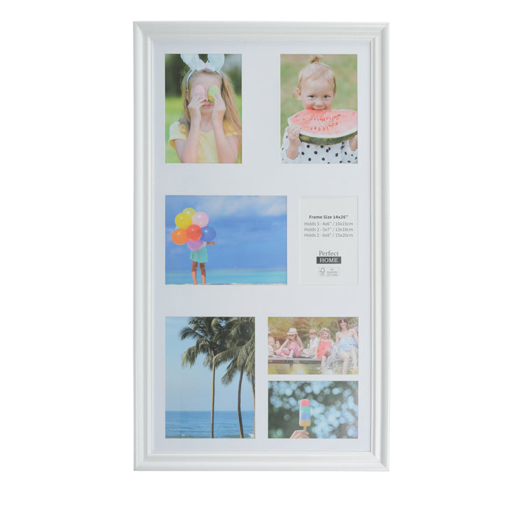 Retreat 14x26 Inch White with Assorted Openings