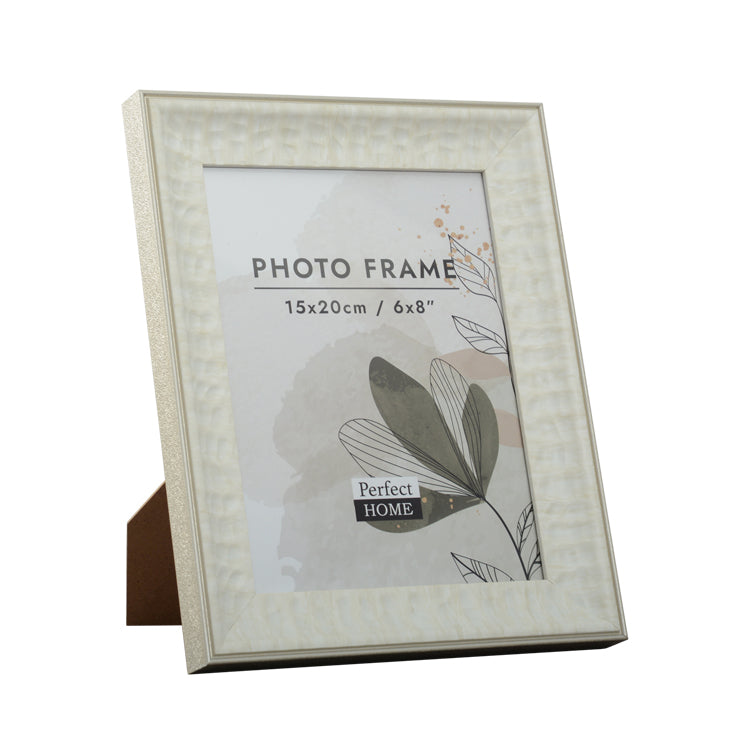 Stella 6x8 Inch White/Champagne