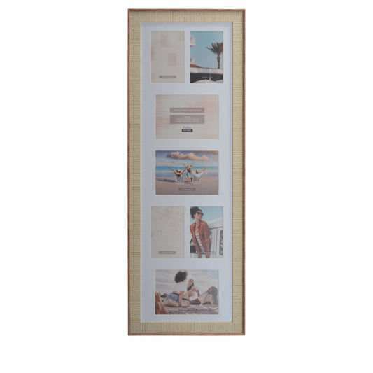 Oasis 10x32 Inch Teak/Natural with Assorted Openings