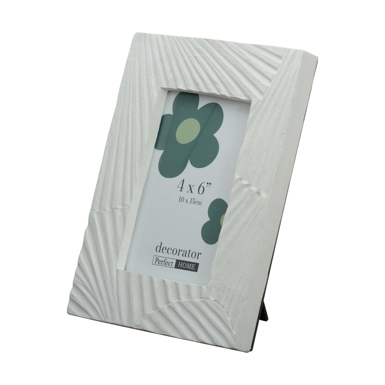 Anya 4x6 Inch Photo Frame White
