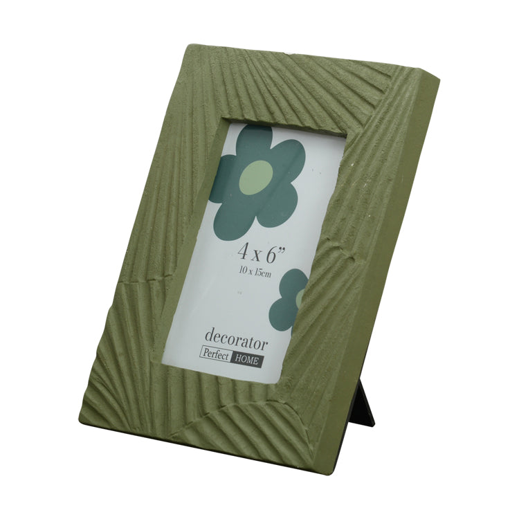 Anya 4x6 Inch Photo Frame Green