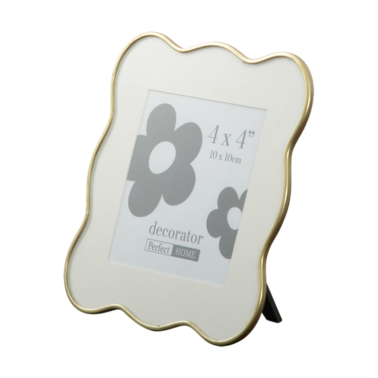 Aurora 4x4 Inch Photo Frame Gold