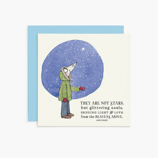 They are not stars - Twigseeds Greeting Card