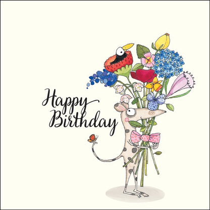 Happy Birthday - Twigseeds Greeting Card
