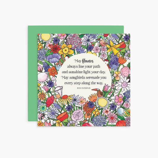 May flowers - Twigseeds Friendship Card