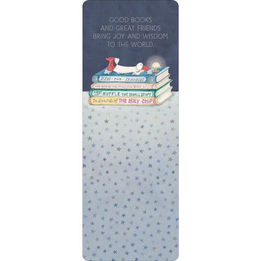 Good Books And Great Friends - Twigseeds Bookmark
