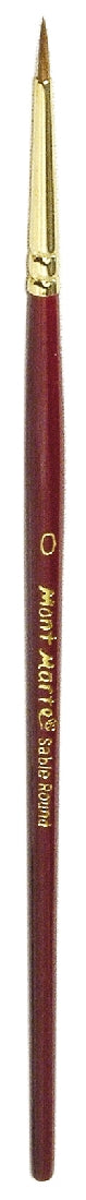 M.M. Artist Brush Sable Round 0