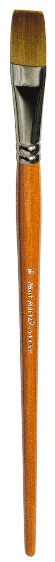 M.M. Artist Brush Taklon Flat Long 2