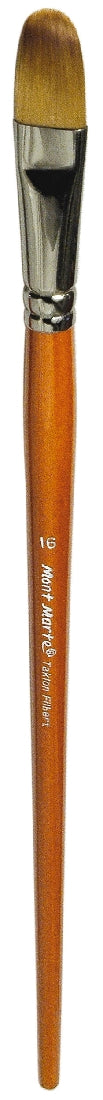 M.M. Artist Brush Taklon Filbert 10