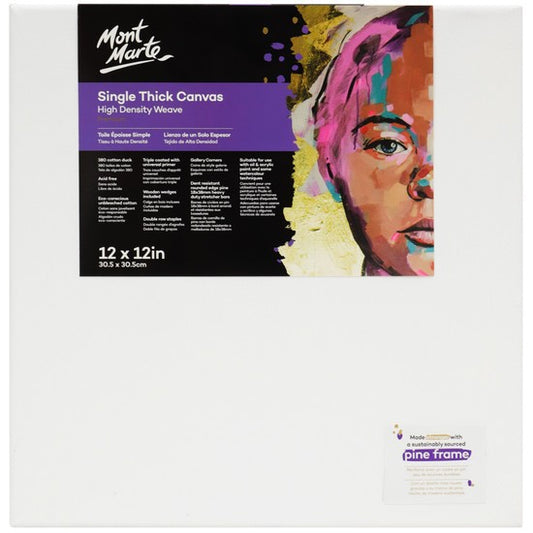 M.M. Premium Canvas Pine Frame St 30.5x30.5cm