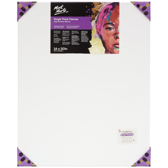 M.M. Premium Canvas Pine Frame St 40.6x50.8cm