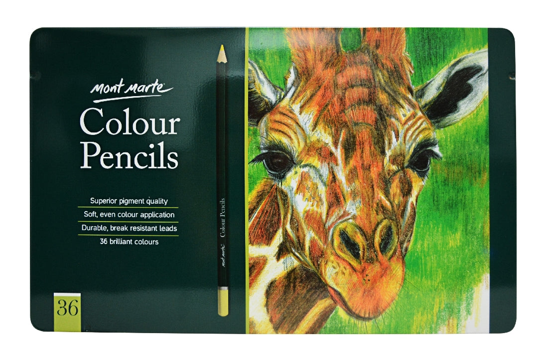 M.M. Colour Pencils Tin 36pc
