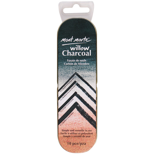 M.M. Willow Charcoal 10pc