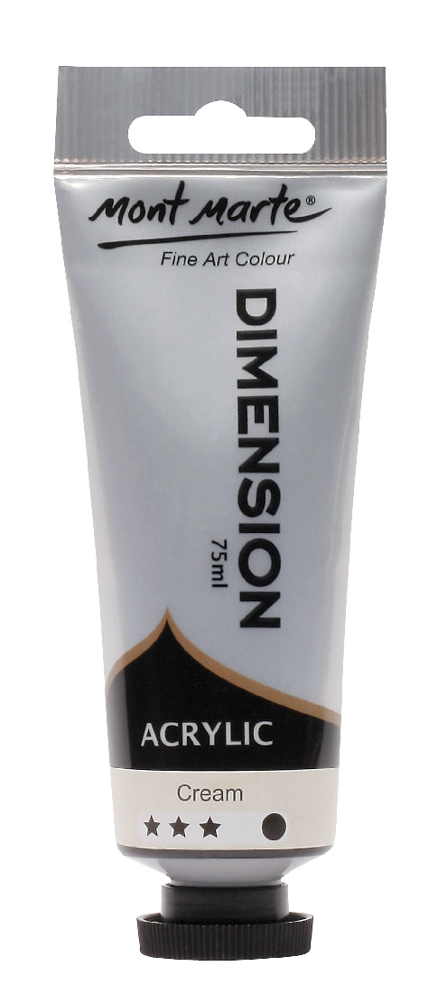M.M. Dimension Acrylic 75mls - Titanium White