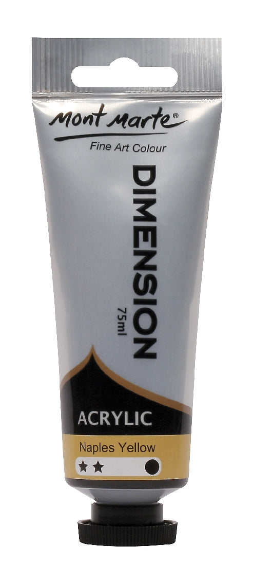 M.M. Dimension Acrylic 75mls - Titanium White