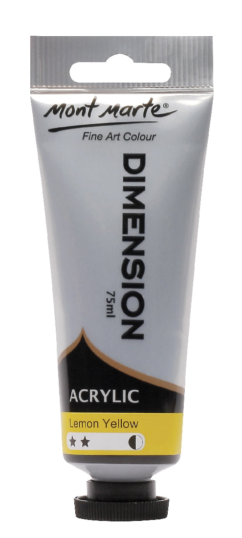 M.M. Dimension Acrylic 75mls - Titanium White
